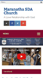 Mobile Screenshot of maranathasda.org